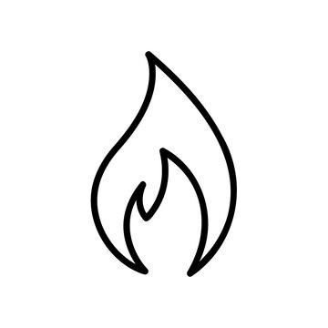 recommend clip art: fire icon isolated on white background from oil and petroleum industry collection. fire icon trendy and modern fire symbol for logo, web, app, UI. fire icon simple sign. 