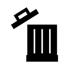Trash bin icon