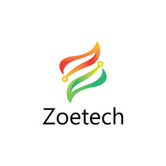 Letter Z Tech logo