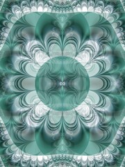 creative design abstract pattern, perfect illustration for scarves and fabrics. pattern with fractal graphic elements