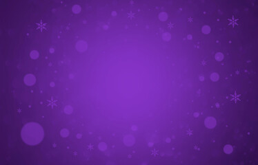 Beautiful purple bokeh background texture.