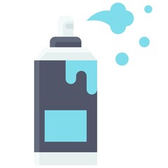 Aerosol paint icon, Protest related vector