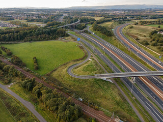 View of motorway 