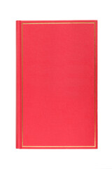 Red book isolated