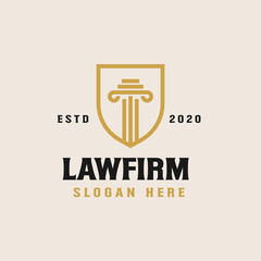 Law Firm Logo Design Template