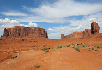 Fototapeta premium Rock Formation in Monument Valley in Arizona. USA