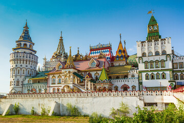Fototapeta premium Izmailovo Kremlin in Moscow