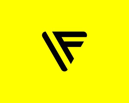 IF FI LETTER LOGO DESIGN VECTOR TEMPLATE. IF FI LOGO DESIGN.
