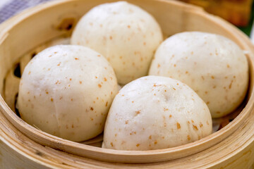 A Cantonese morning tea dim sum, wheat sachet