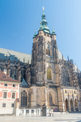 Metropolitan Cathedral of Saints Vitus, Wenceslaus and Adalbert (Czech: metropolitni katedrala svatého Vita, Václava a Vojtecha).