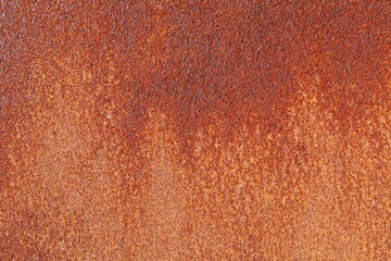 Brown rusty iron fence plate texture and seamless background