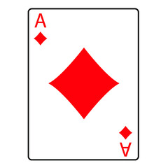 Obraz premium poker card club vector icon