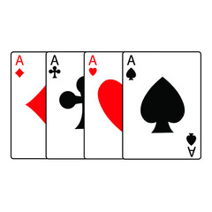 poker card club vector icon
