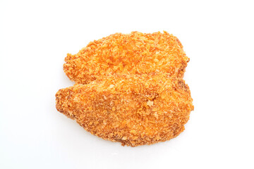 fried chicken breast fillet steak