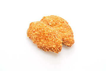 fried chicken breast fillet steak