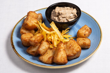 Fish and chips.