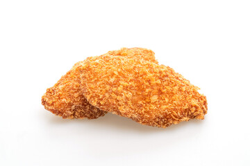 fried chicken breast fillet steak