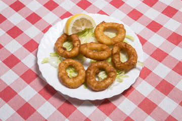 Racion de Calamares fritos