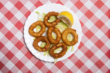 Racion de Calamares fritos