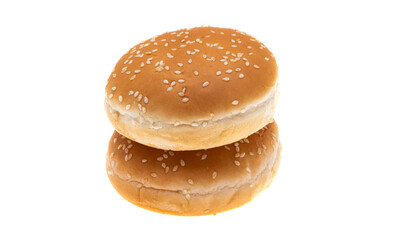 burger bun isolated