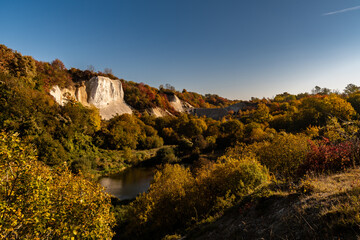 Kreidefelsen auf Rügen.