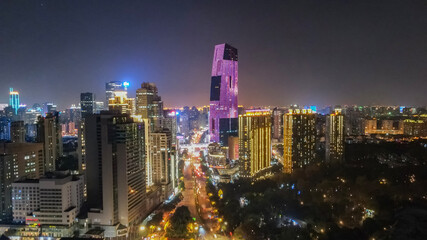 Obraz premium night bright sky