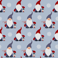 seamless Christmas pattern, vector illustration