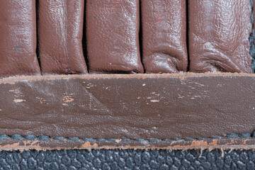 Textured leather background