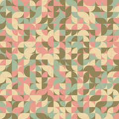 Abstract Geometric Pattern generative computational art illustration