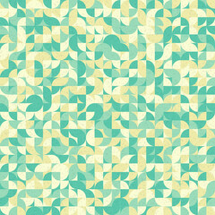 Abstract Geometric Pattern generative computational art illustration