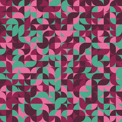 Abstract Geometric Pattern generative computational art illustration