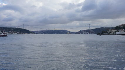 Cloudy bosphorus İstanbul