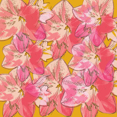 flower pattern background illustration