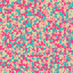 Abstract Geometric Pattern generative computational art illustration