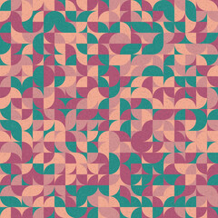 Abstract Geometric Pattern generative computational art illustration