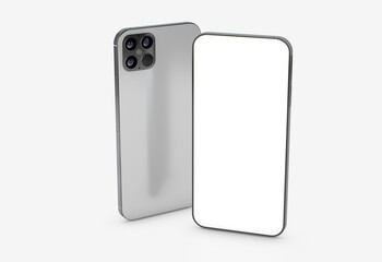 a phone digital smartphone device mobile phone 3d isolated