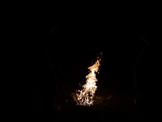 fire in the night