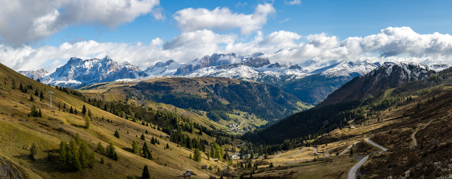 Panorama Arabba Canazei Trentino