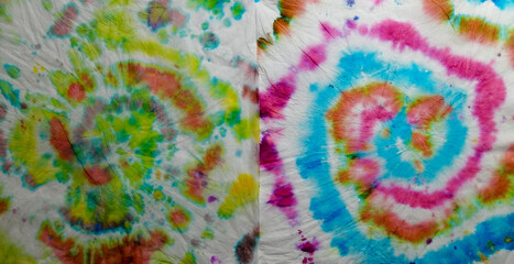 Chic Tie Dye Brush. Paint Brushes. Colourful