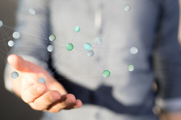 organization chart team concept networking