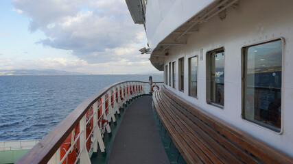 Ferryboat in İzmit marmara sea