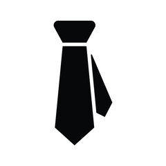 Fototapeta premium Business dress tie Vector Icon