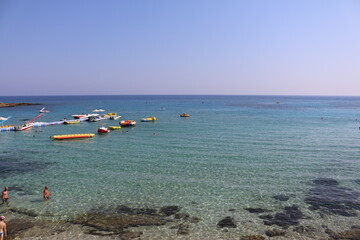 Obraz premium water activities on the sea Cyprus Protaras