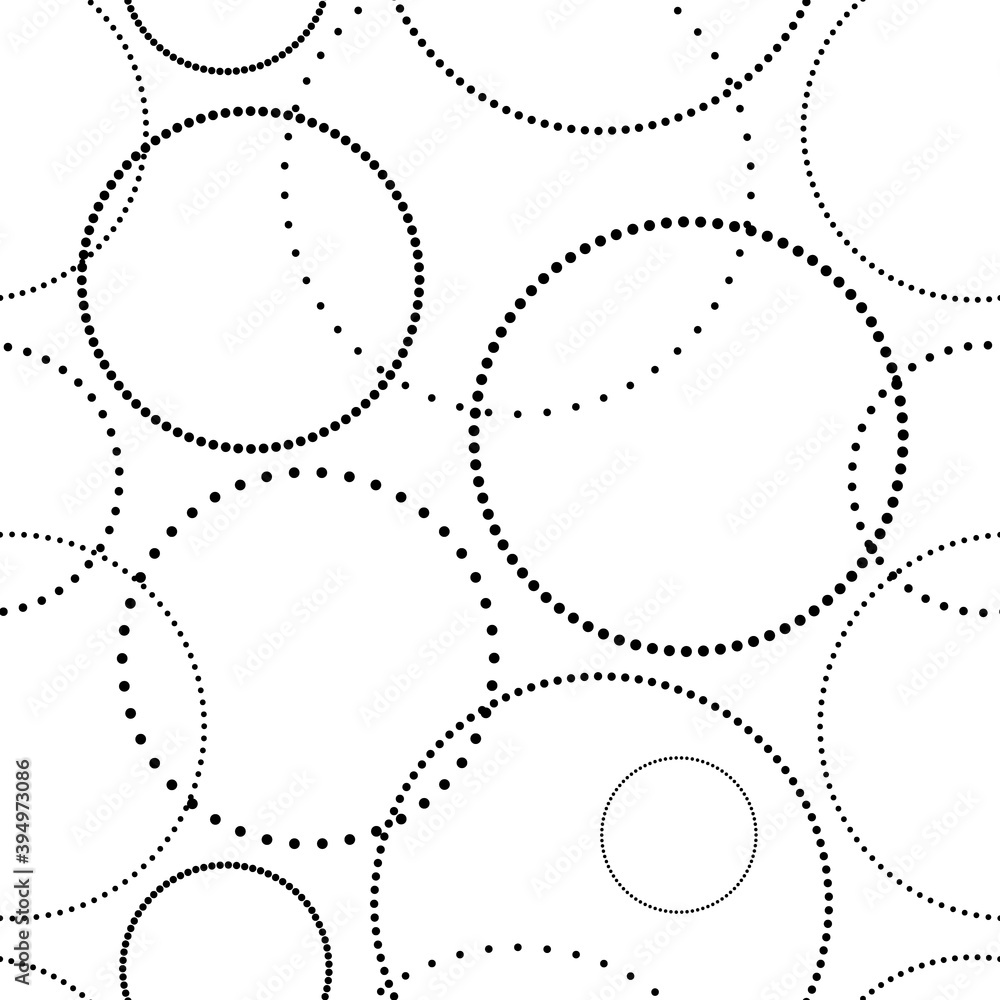 Poster points seamless pattern. dot texture. polka dots background. geometric point. faded dotted halftone.