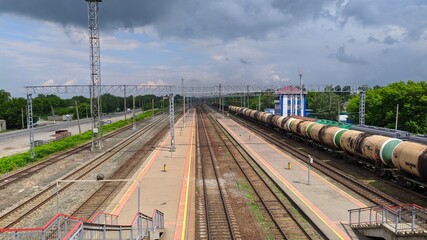 Ж/д станция Чапаевск