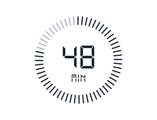 48 minutes timers Clocks, Timer 48 min icon