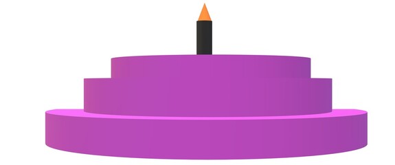 happy birthday cake pie