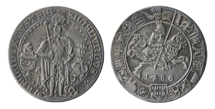 Austrian Guldengroschen coin