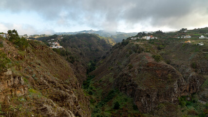 mountains of gran canaria island