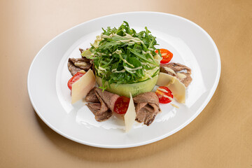 salad with vegetables